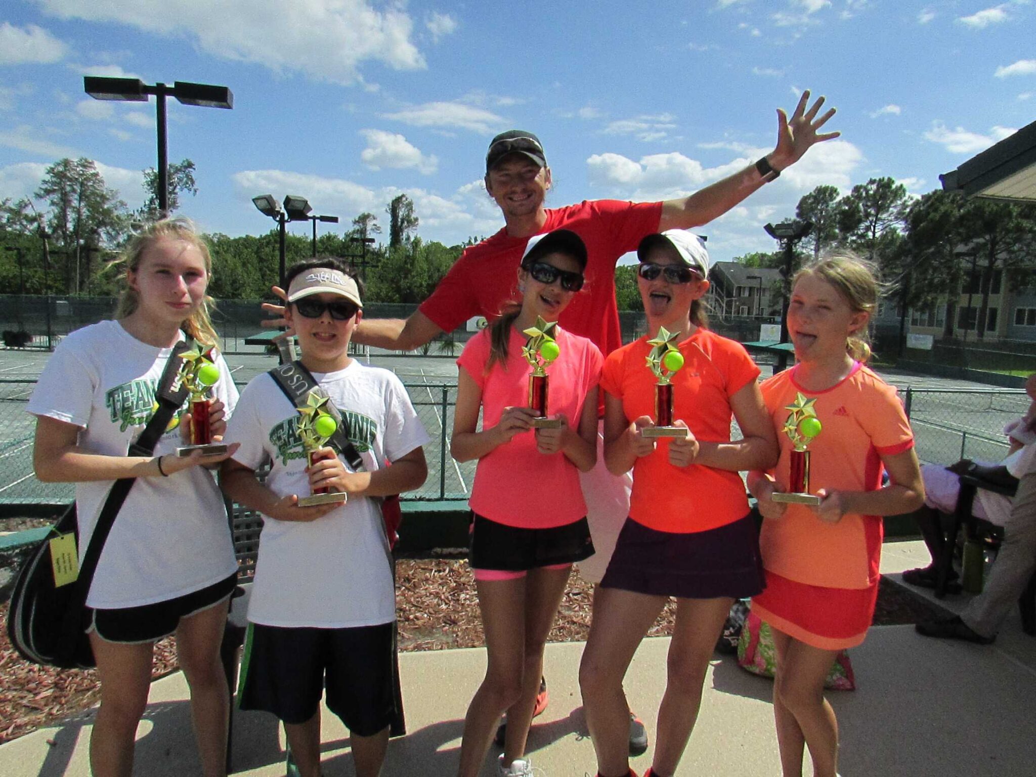 Tennis club members